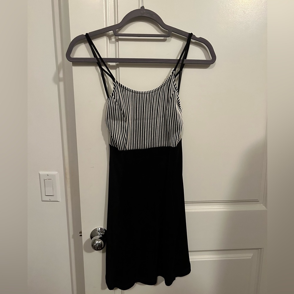 Criss Cross Mini Dress